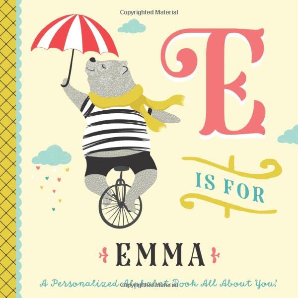E is for Emma — used book cover