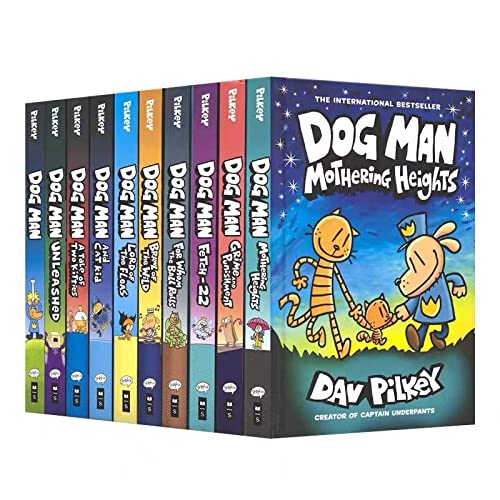 DogMan Collection 11 Books Set — used book cover