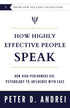 How Highly Effective People Speak — used book cover