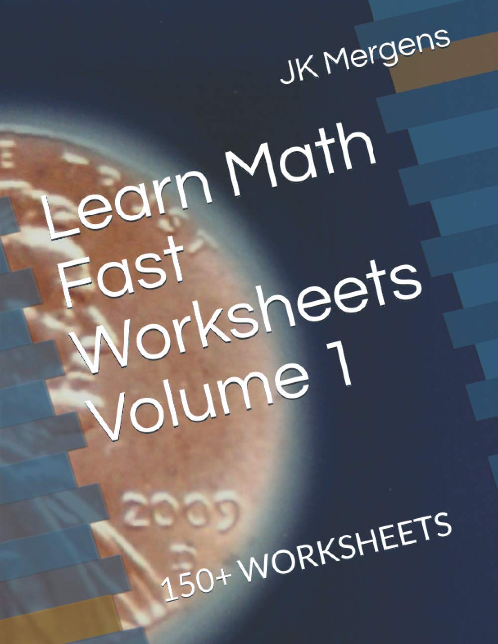 Learn Math Fast Worksheets Volume 1 — used book cover
