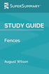 Study Guide: Fences by August Wilson — used book cover