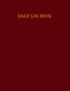Daily Log Book — used book cover