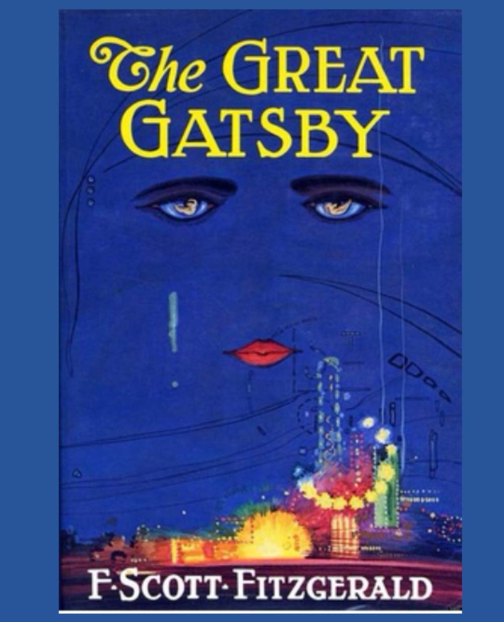 The Great Gatsby (Annotated): Large-Print Edition