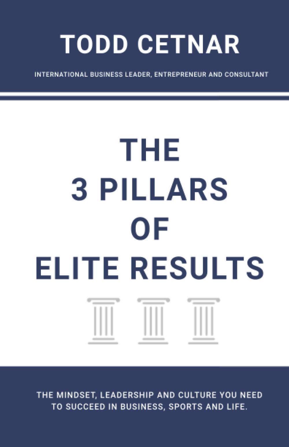 The 3 Pillars of Elite Results: The Mindset, Leadership and Culture you Need to Succeed in Business, Sports and Life