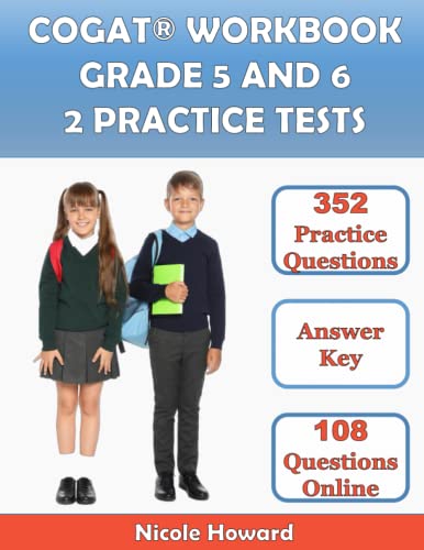 COGAT® WORKBOOK GRADE 5 AND 6 — used book cover
