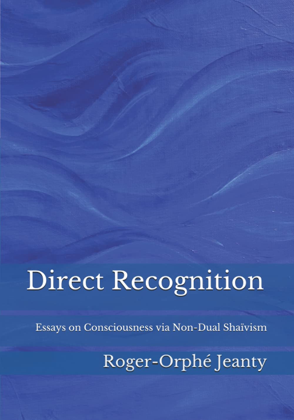 Direct Recognition: Essays on Consciousness via Non-Dual Shaïvism — used book cover