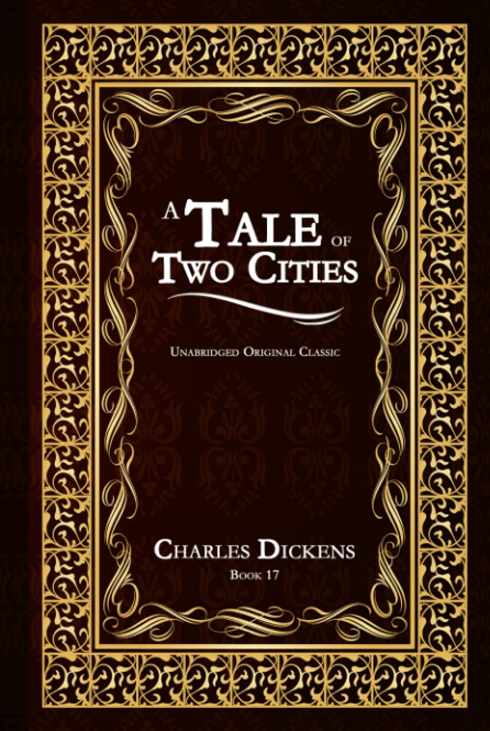 A TALE OF TWO CITIES — used book cover