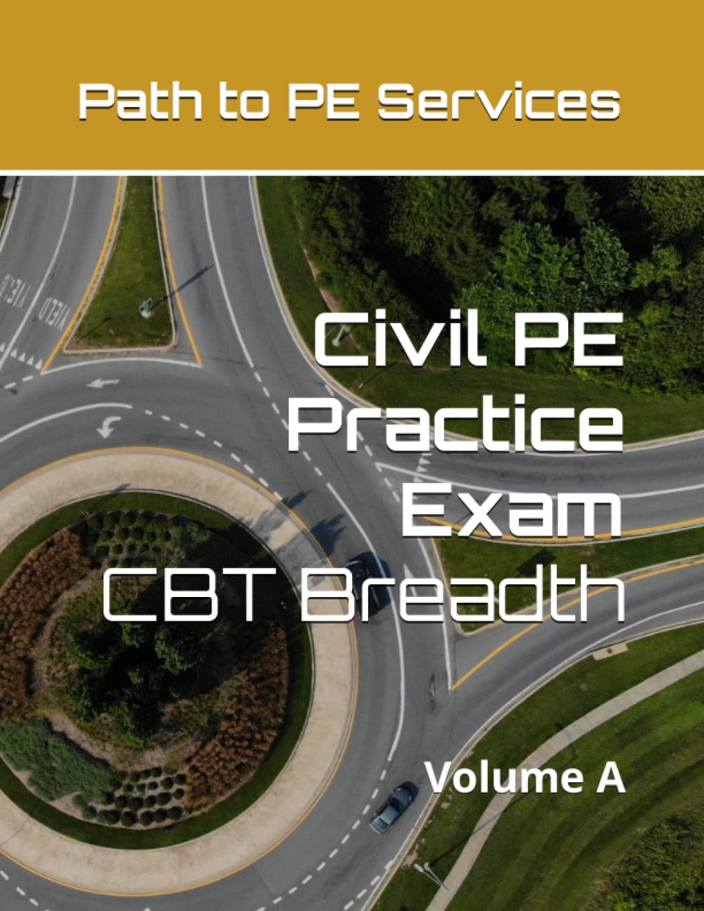Civil PE Practice Exam — used book cover