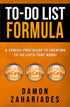 To-Do List Formula — used book cover