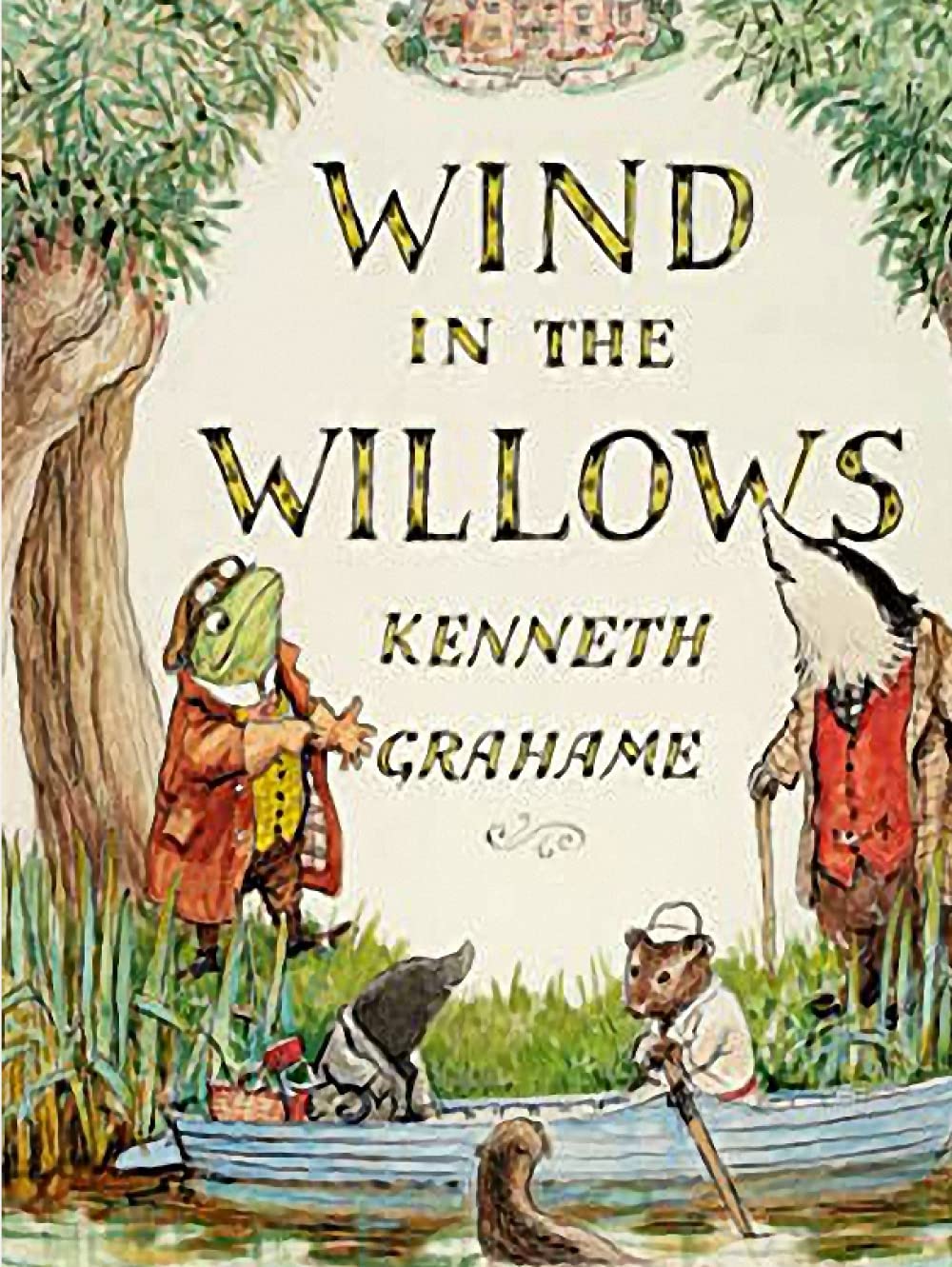 The Wind in the Willows — used book cover