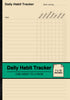Daily Habit Tracker — used book cover