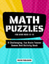 Math Puzzles For Kids Ages 12-15 — used book cover