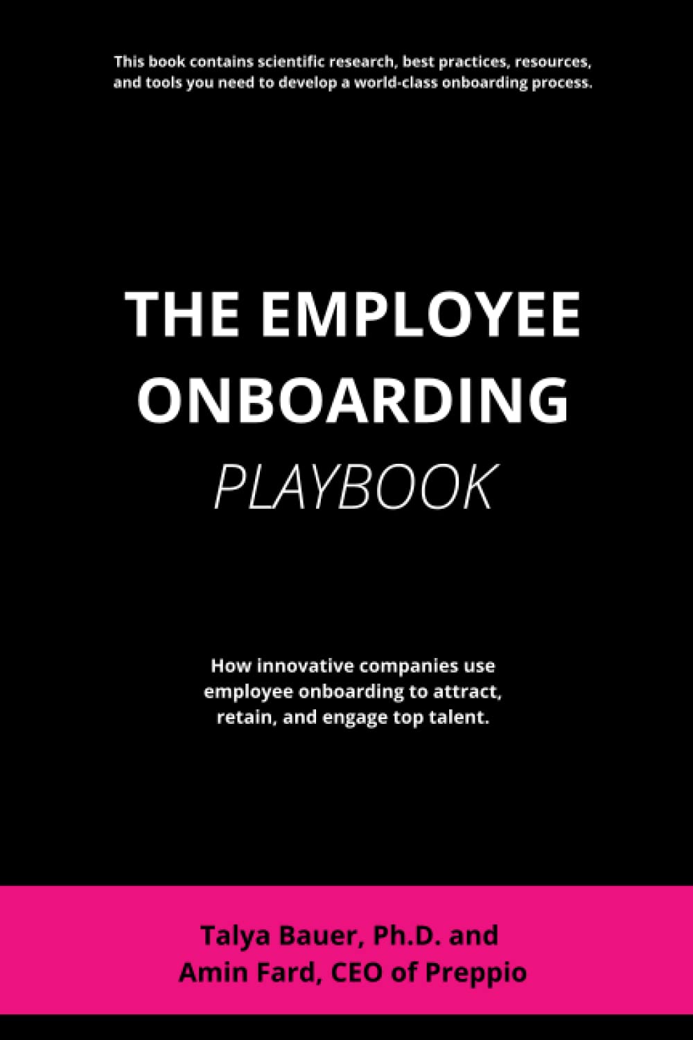 The Employee Onboarding Playbook — used book cover
