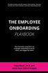 The Employee Onboarding Playbook — used book cover