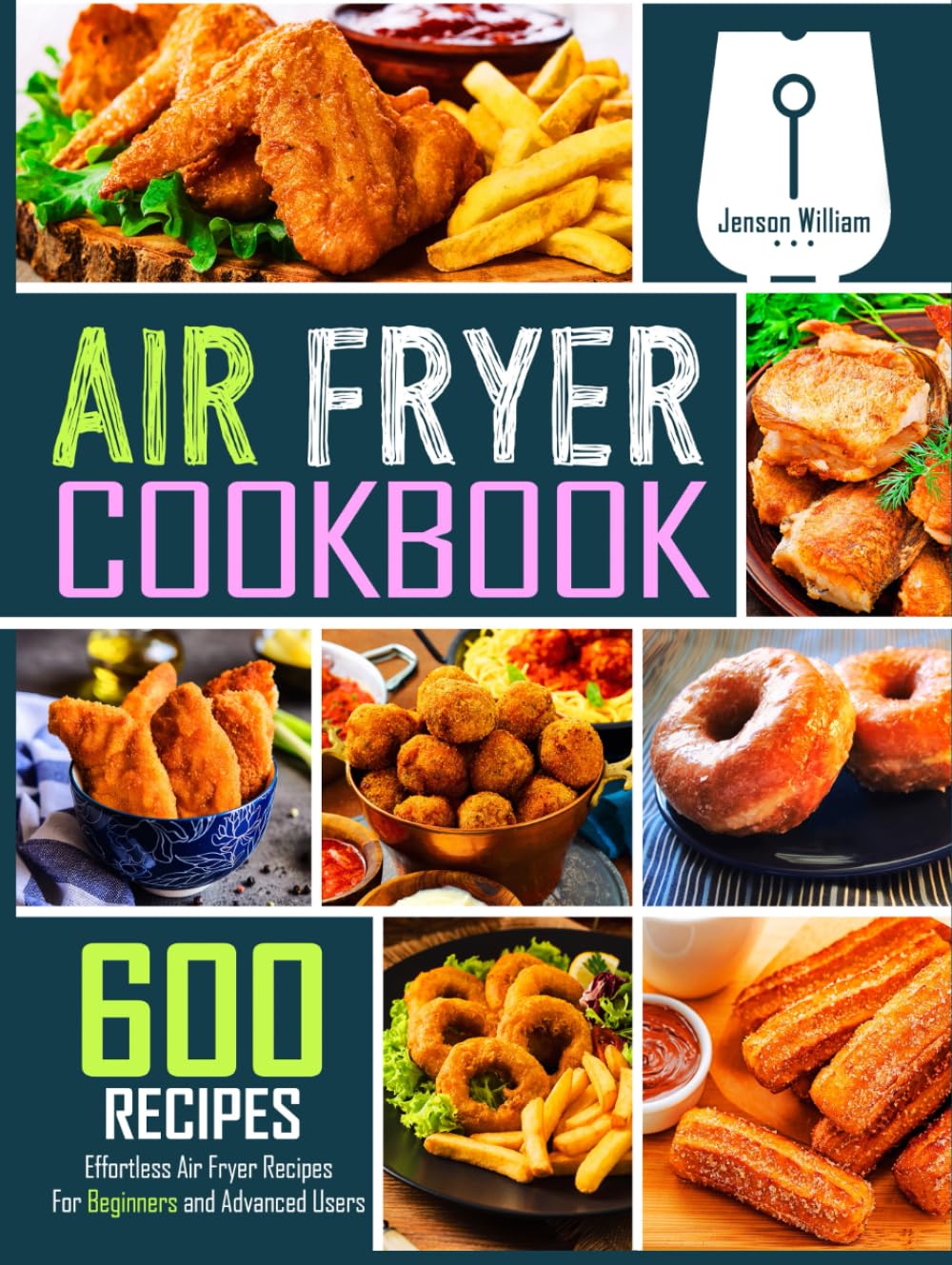 Air Fryer Cookbook — used book cover