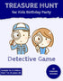 Treasure Hunt for Kids Birthday Party Detective Game — used book cover