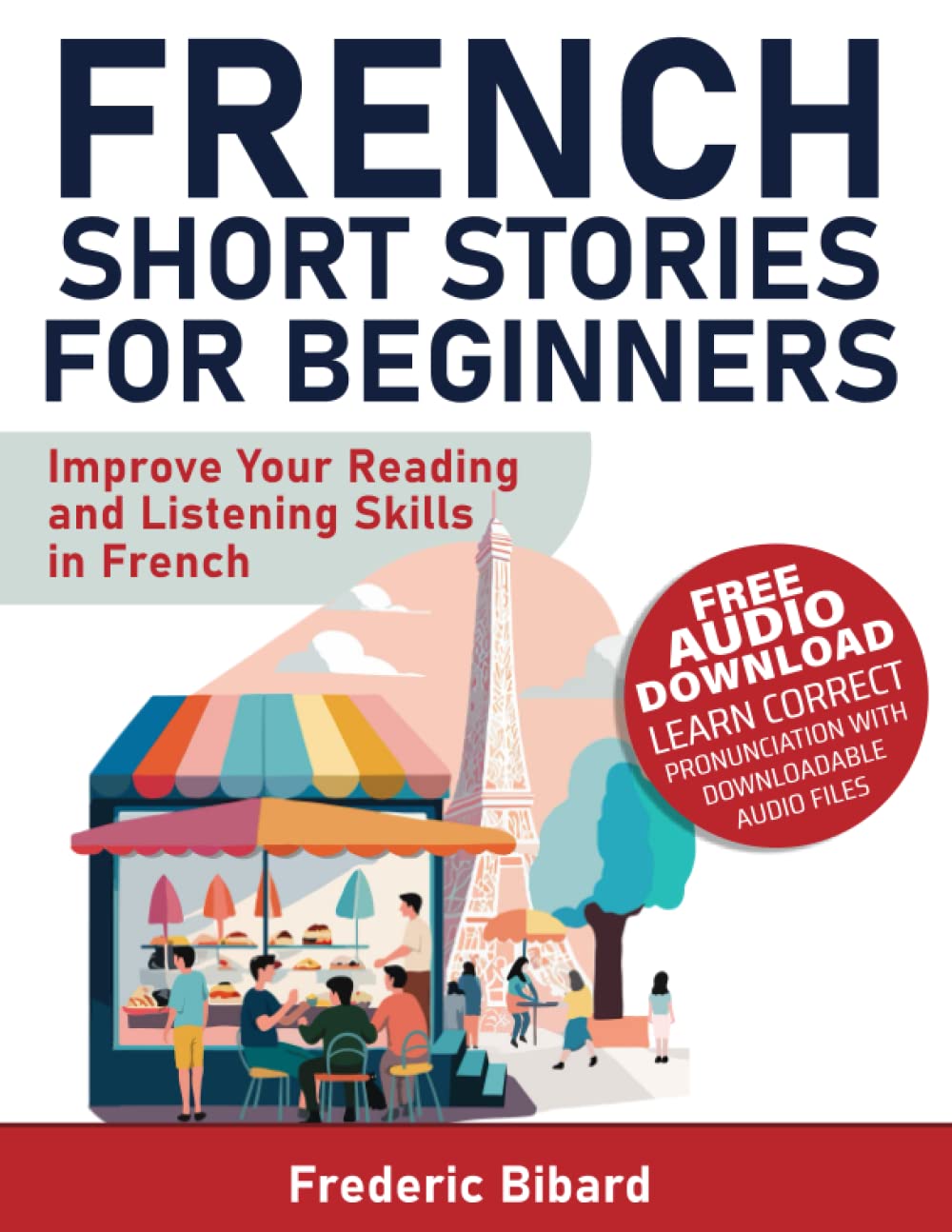 French Short Stories for Beginners — used book cover