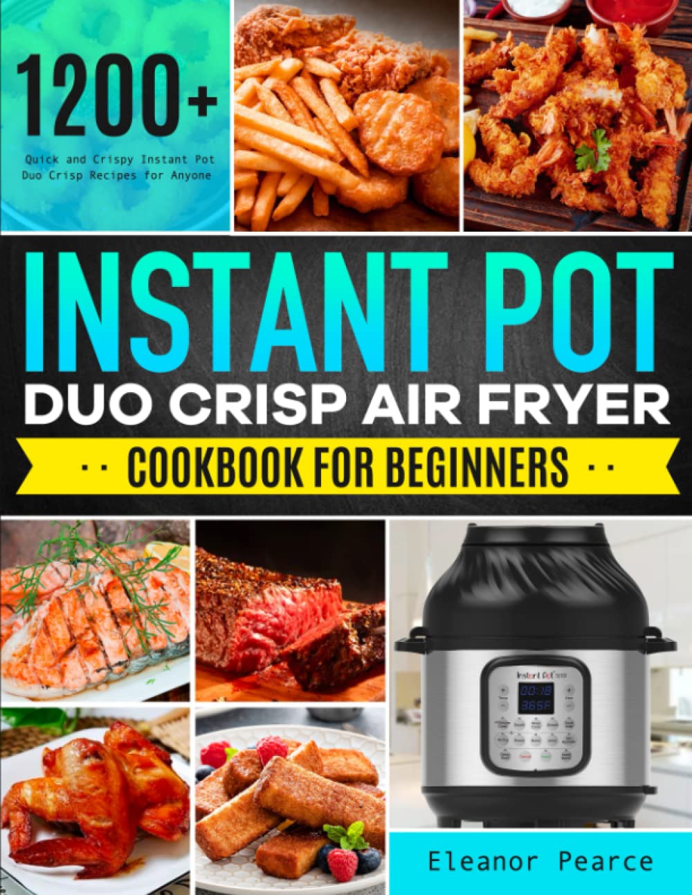 Instant Pot Duo Crisp Air Fryer Cookbook for Beginners — used book cover