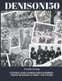 Denison150: Celebrating Untold and Under-Told Stories from Denison&