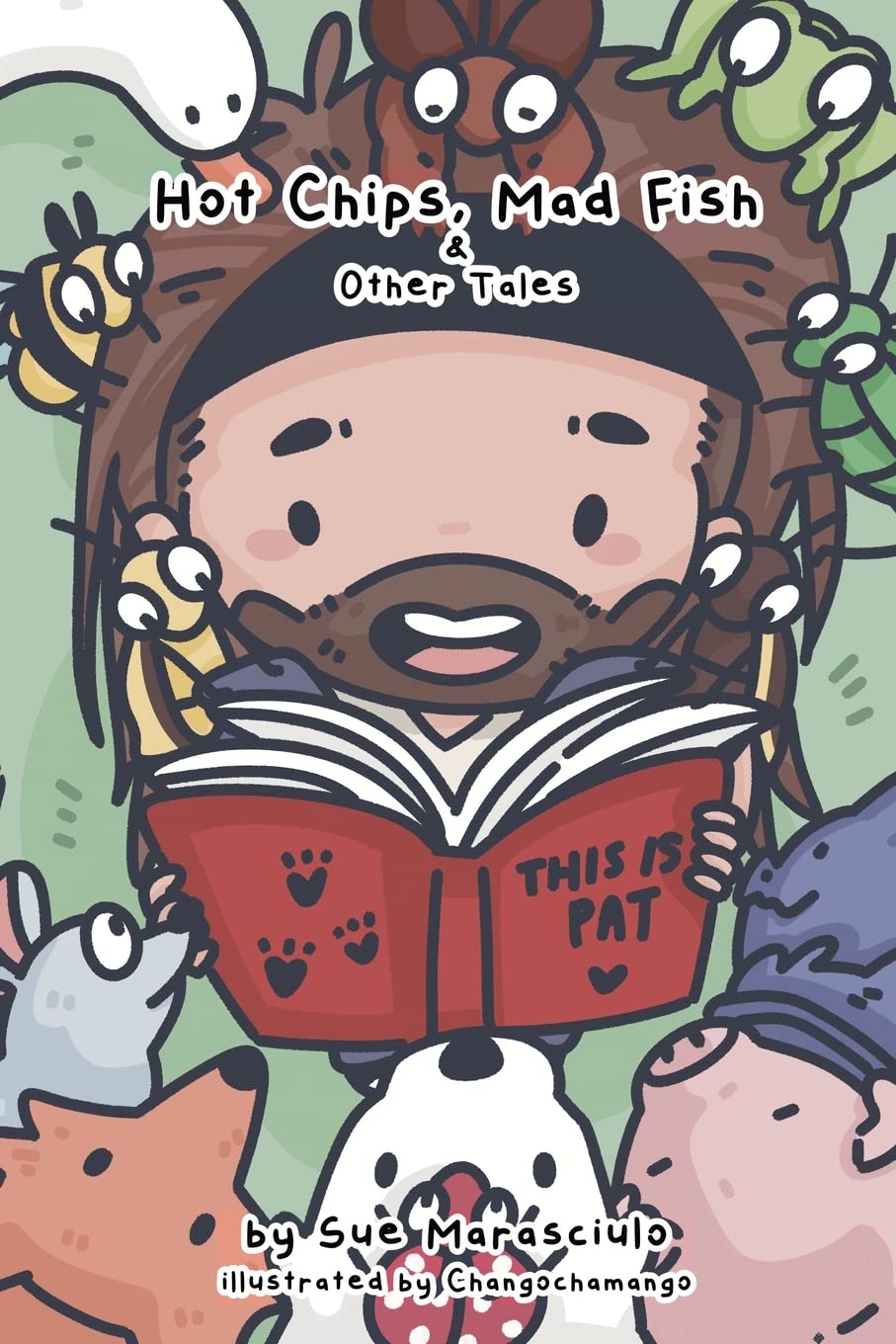 Hot Chips, Mad Fish, and Other Tales — used book cover