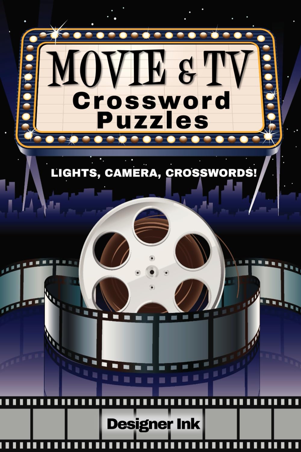 Movie and TV Crossword Puzzles — used book cover