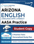 AASA Online Assessments and Grade 7 English Language Arts Literacy (ELA) Practice Workbook, Student Copy — used book cover