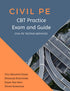 Civil PE CBT Practice Exam and Guide — used book cover