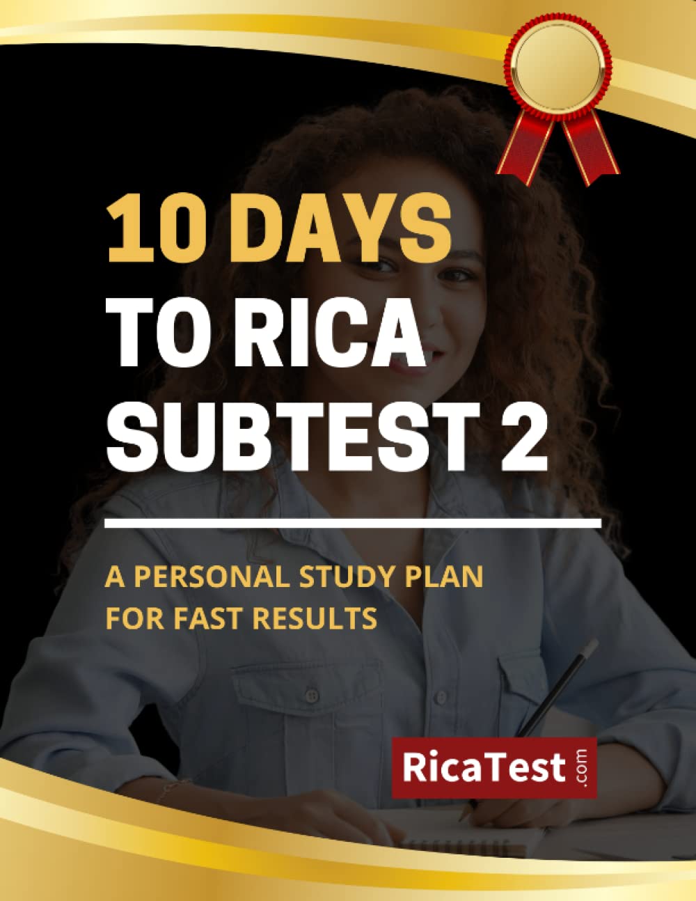 10 Days To RICA Subtest 2 — used book cover
