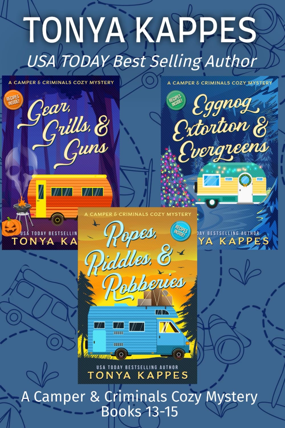 A CAMPER &amp; CRIMINALS COZY MYSTERY SERIES BOOKS 13-15 (A CAMPER &amp; CRIMINALS COZY MYSTERY BOX SET)