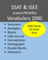 SSAT & ISEE (Lower/Middle) Vocabulary 2000 — used book cover