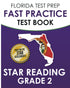FLORIDA TEST PREP FAST Practice Test Book Star Reading Grade 2 — used book cover