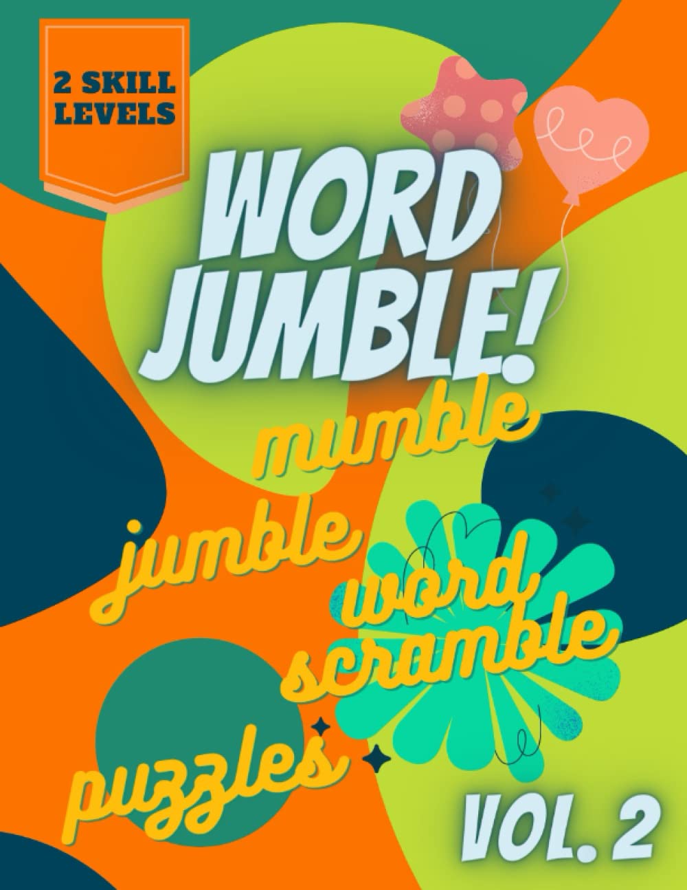 Word Jumble! Mumble Jumble Word Scramble Puzzles Volume 2 — used book cover