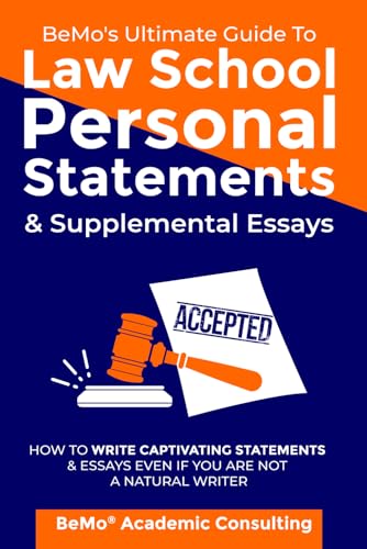 BeMo’s Ultimate Guide to Law School Personal Statements &amp; Supplemental Essays — used book cover
