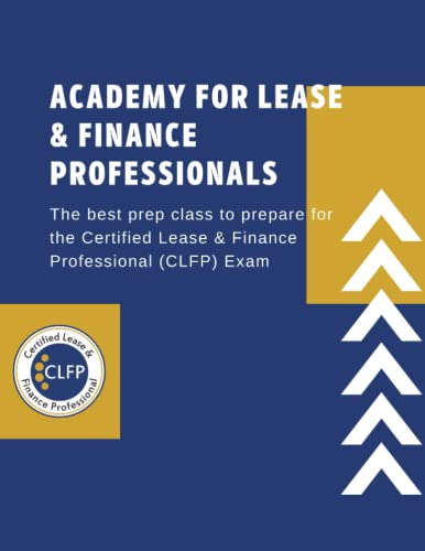 The Academy for Lease &amp; Finance Professionals — used book cover