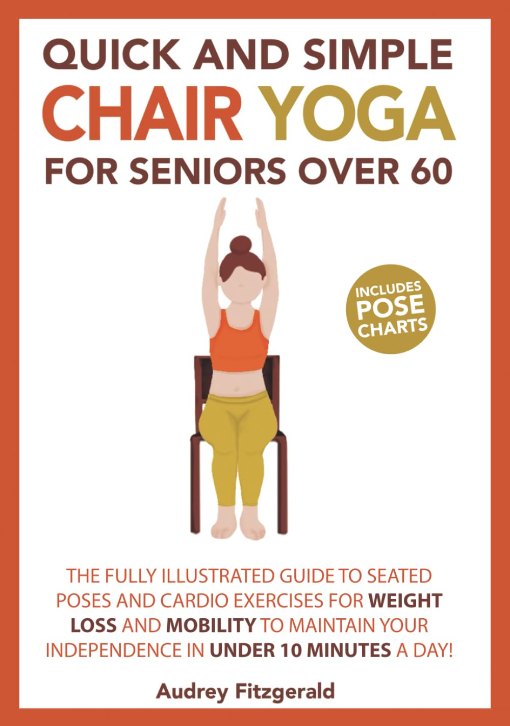 Quick and Simple Chair Yoga for Seniors Over 60 — used book cover