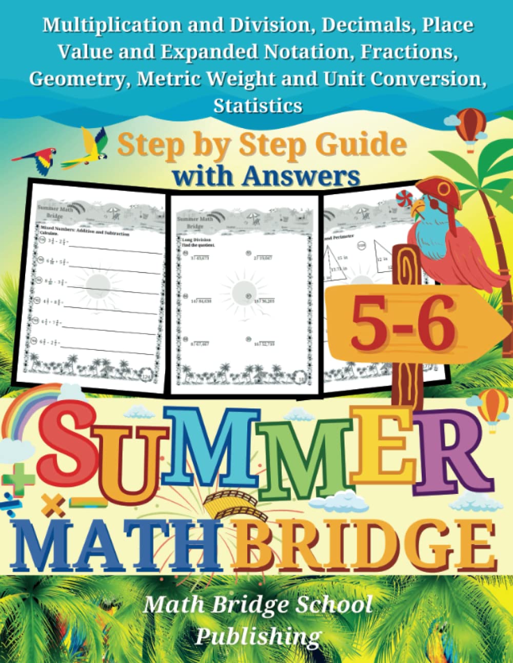 The Summer Math Bridge — used book cover
