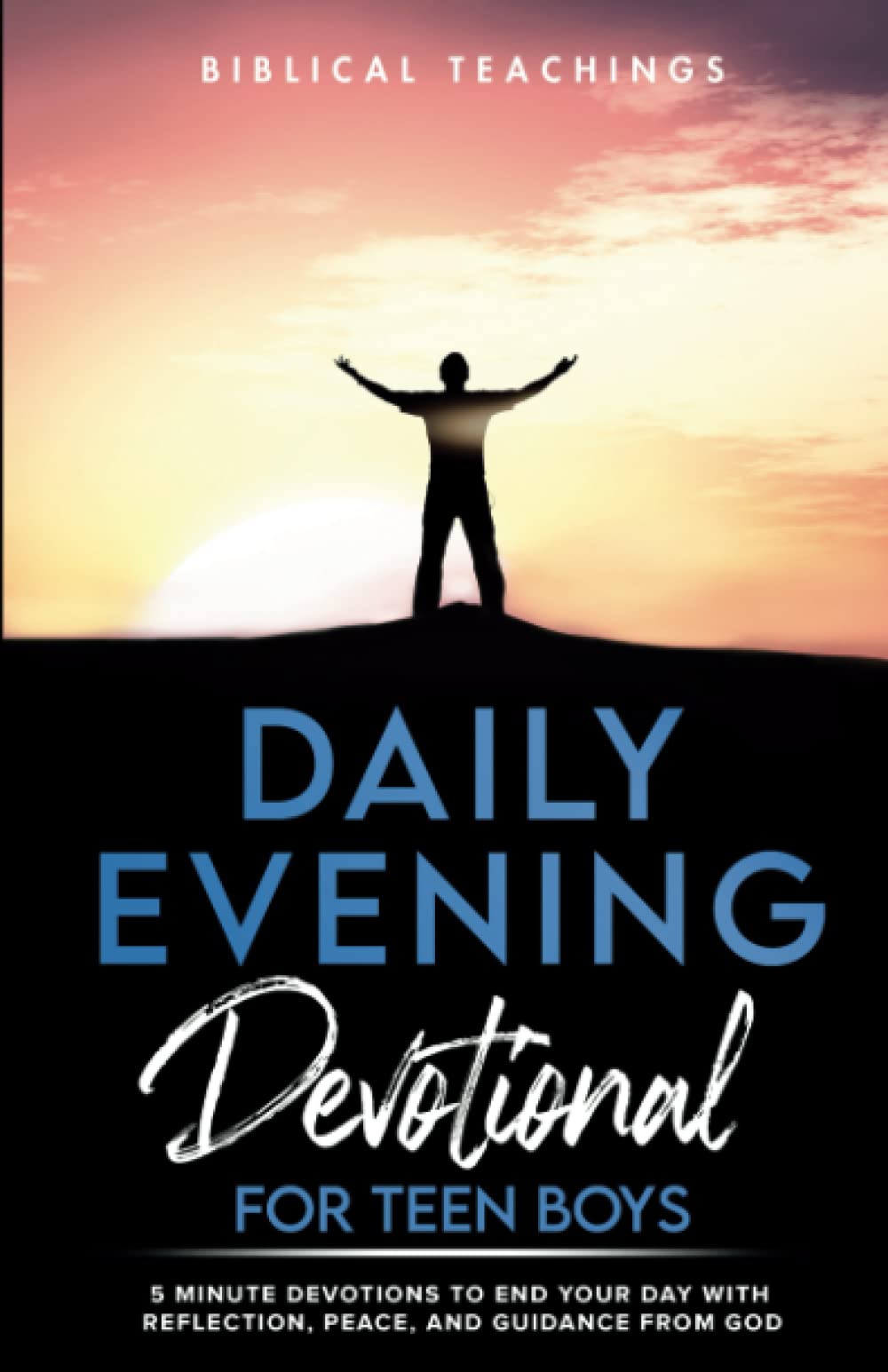 Daily Evening Devotional For Teen Boys — used book cover