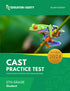 CAST Practice Test - 5th Grade Student Edition — used book cover