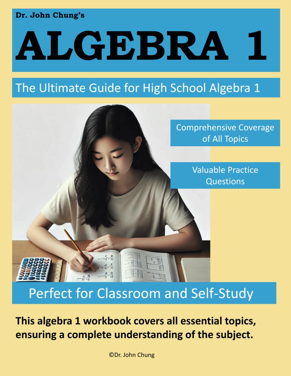 Dr. JC Algebra 1 — used book cover