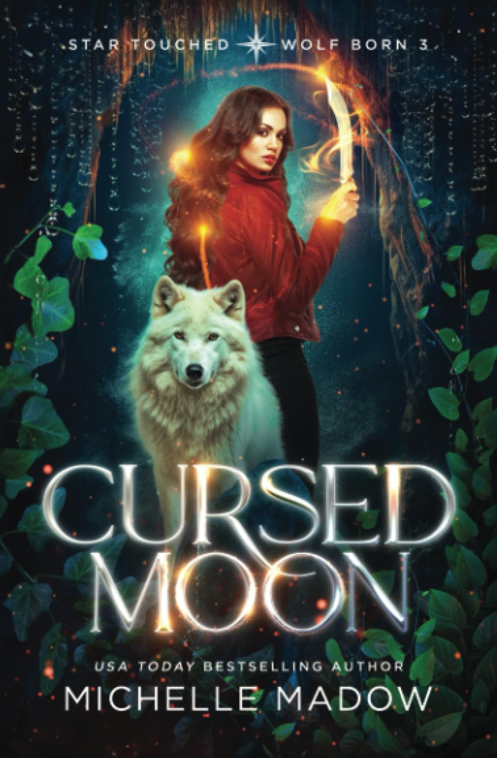 Cursed Moon (Star Touched — used book cover