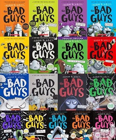 NEW! Bad Guys Series 17 Books Set — used book cover
