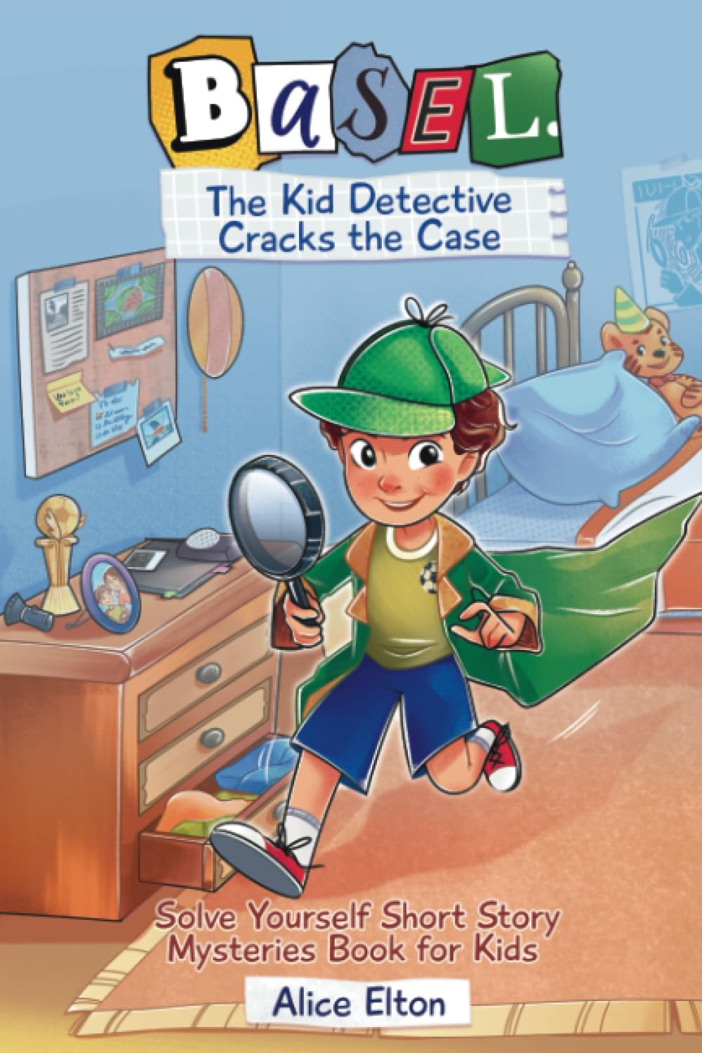 Basel The Kid Detective Cracks the Case — used book cover
