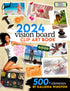2024 Vision Board Clip Art Book — used book cover