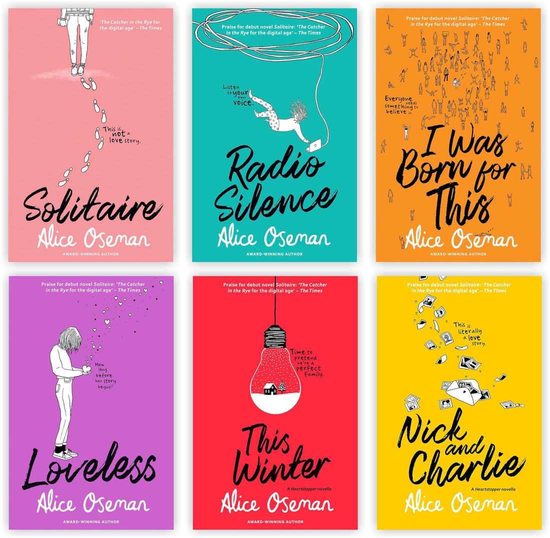 Alice Oseman 6 Book Collection Set — used book cover