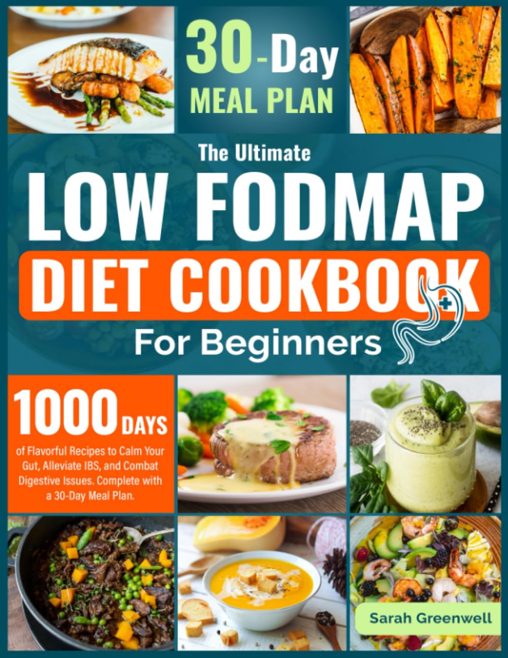 The Essential Low-FODMAP Diet Cookbook for Beginners — used book cover