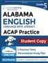 ACAP Online Assessments and Grade 5 English Language Arts Literacy (ELA) Practice Workbook, Student Copy — used book cover