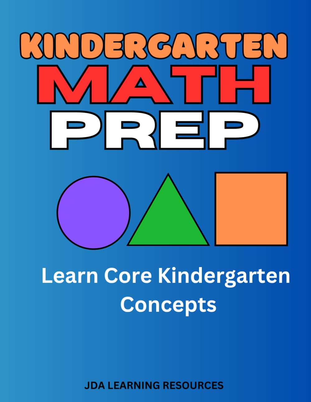 Kindergarten Math Prep — used book cover