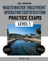 Wastewater Treatment Operator Certification Practice Exams — used book cover