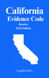 California Evidence Code — used book cover