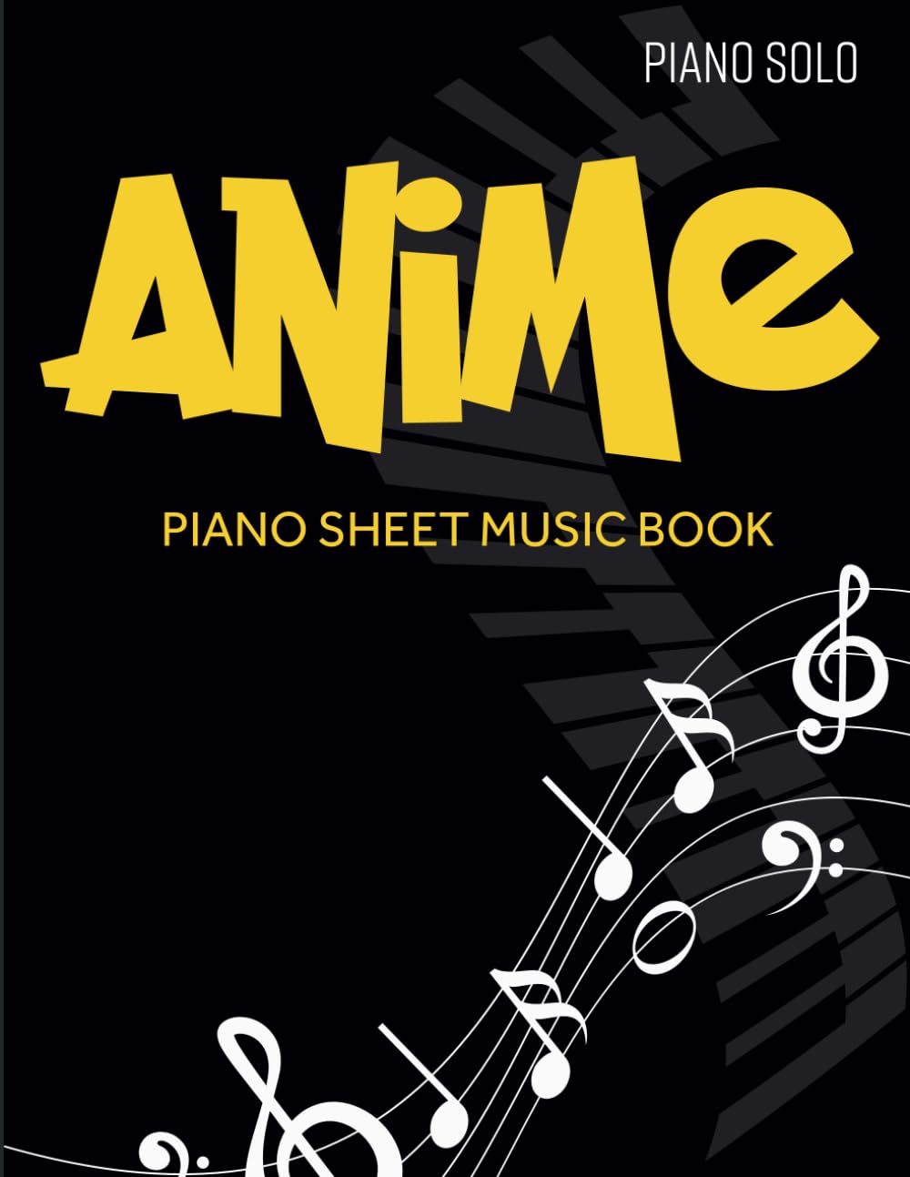 Anime Piano Sheet Music Book: Selection Favorite Songs For Piano Solo( One Summer&